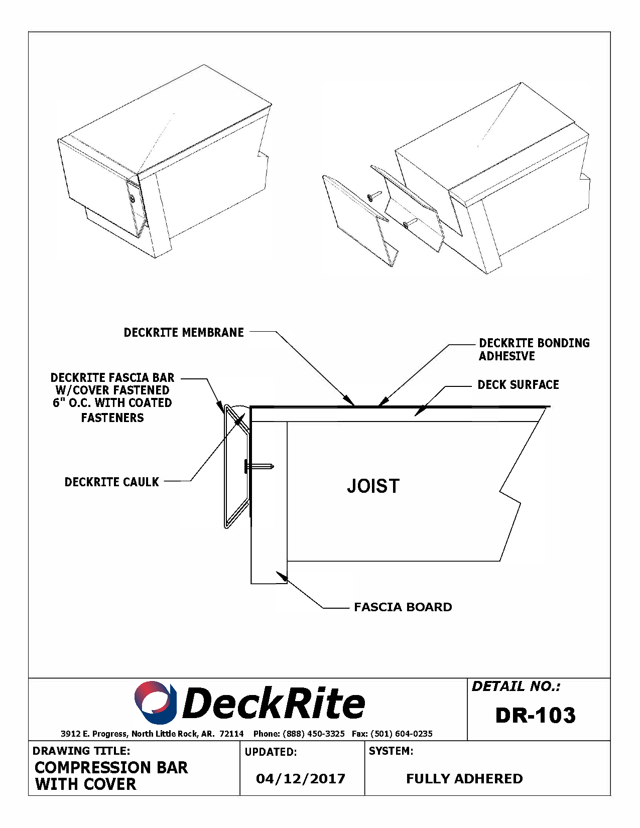 Compression Bar with Cover