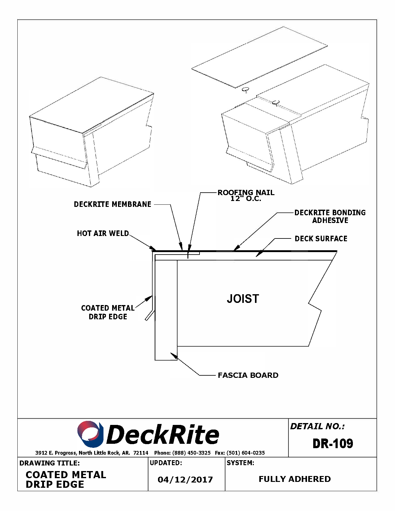 Coated Metal Drip Edge